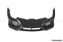 Load image into Gallery viewer, 2015-2025 Lamborghini Huracan LP610  LP580  Evo  Tecnica EVO-4WD Style Partial Carbon Front Bumper
