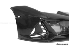 Load image into Gallery viewer, 2015-2025 Lamborghini Huracan LP610  LP580  Evo  Tecnica EVO-4WD Style Partial Carbon Front Bumper