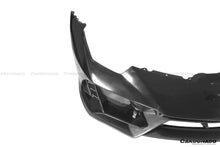 Load image into Gallery viewer, 2015-2025 Lamborghini Huracan LP610  LP580  Evo  Tecnica EVO-4WD Style Partial Carbon Front Bumper