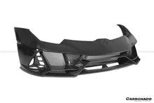 Load image into Gallery viewer, 2015-2025 Lamborghini Huracan LP610  LP580  Evo  Tecnica EVO-4WD Style Partial Carbon Front Bumper