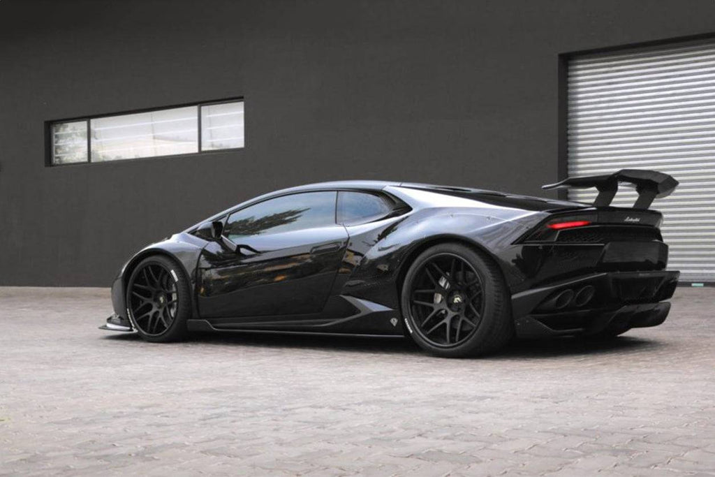 2015-2020 Lamborghini Huracan LP610 DE Style Rear Diffuser - Carbonado