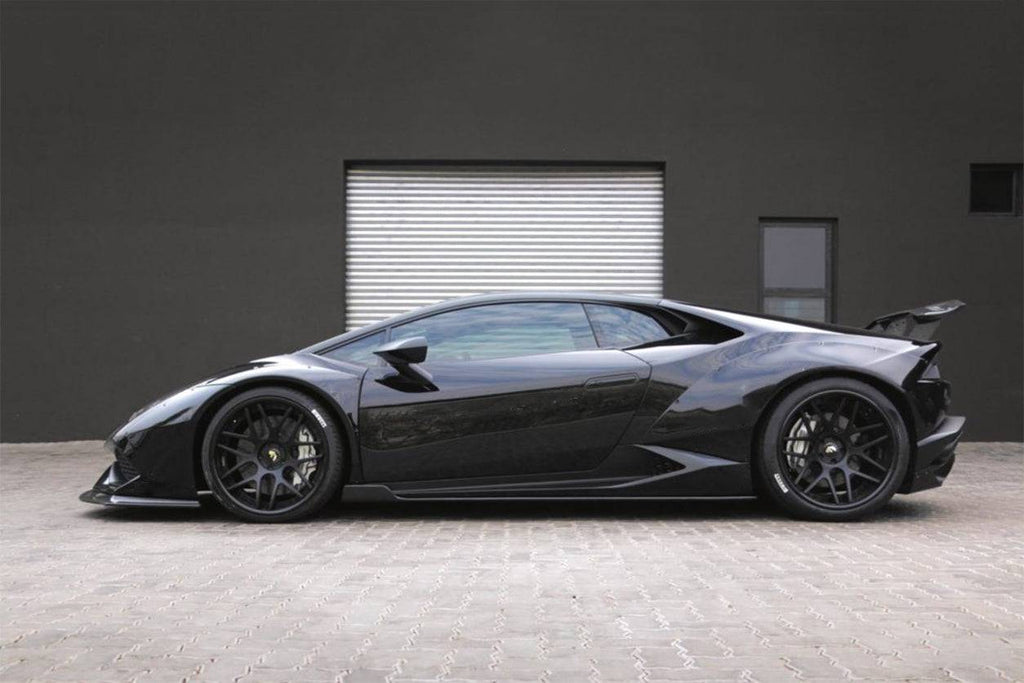 2015-2025 Lamborghini HuracanLP610 & LP580 & Evo & Tecnica DE Style Trunk Spoiler Wing - Carbonado