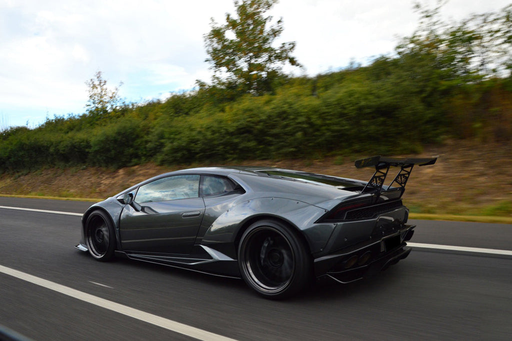 2015-2020 Lamborghini Huracan LP610 DE Style Rear Diffuser - Carbonado Aero