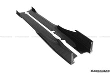 Load image into Gallery viewer, 2015-2020 Lamborghini Huracan LP610/LP580 MD Style Carbon Fiber Side Skirts - Carbonado Aero