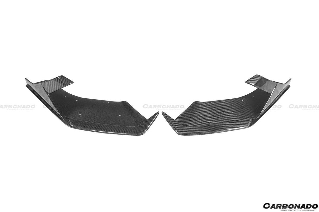 2015-2020 Lamborghini Huracan LP610 MD Style Carbon Fiber Front Lip - Carbonado Aero