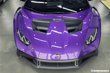 Load image into Gallery viewer, 2021-2024 Lamborghini Huracan STO Dry Carbon Fiber Down Front Lip - Carbonado Aero