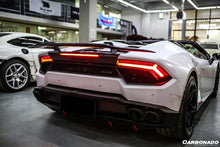 Load image into Gallery viewer, 2015-2020 Lamborghini Huracan LP610 LP580 VRS-II Style Carbon Fiber Trunk Spoiler - Carbonado Aero