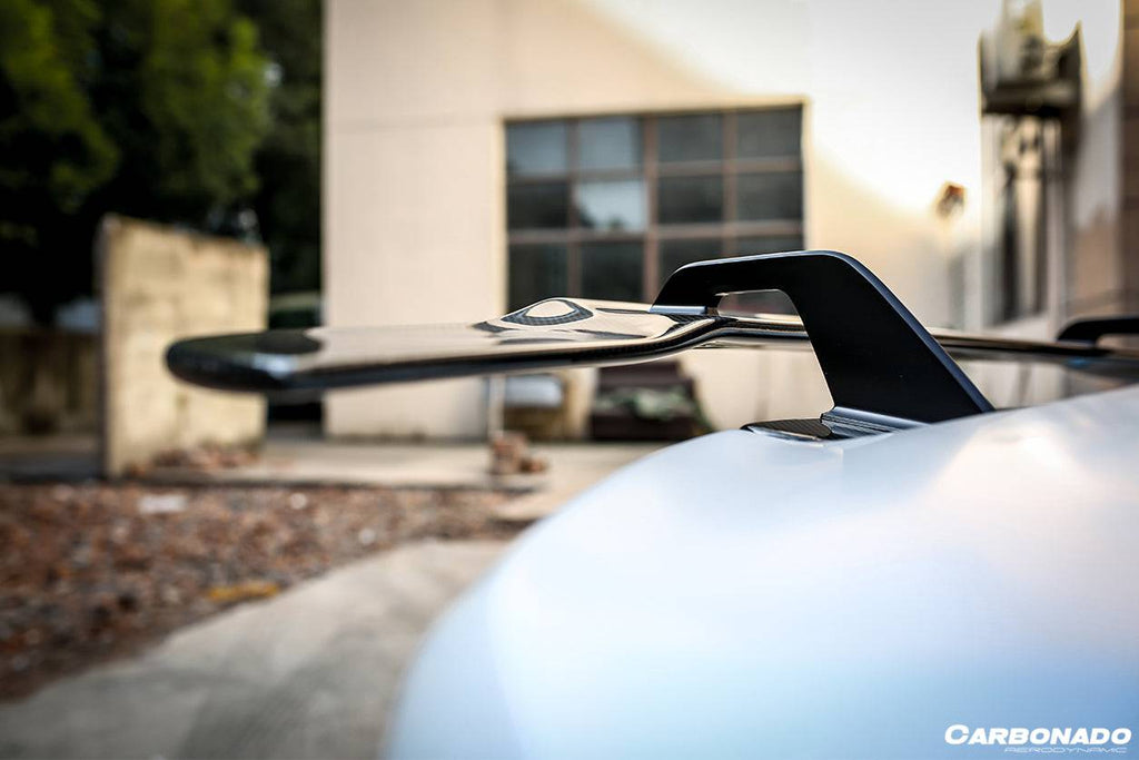 2015-2020 Lamborghini Huracan LP610 LP580 VRS-II Style Carbon Fiber Trunk Spoiler - Carbonado Aero