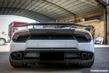 Load image into Gallery viewer, 2015-2020 Lamborghini Huracan LP610 LP580 VRS-II Style Carbon Fiber Trunk Spoiler - Carbonado Aero