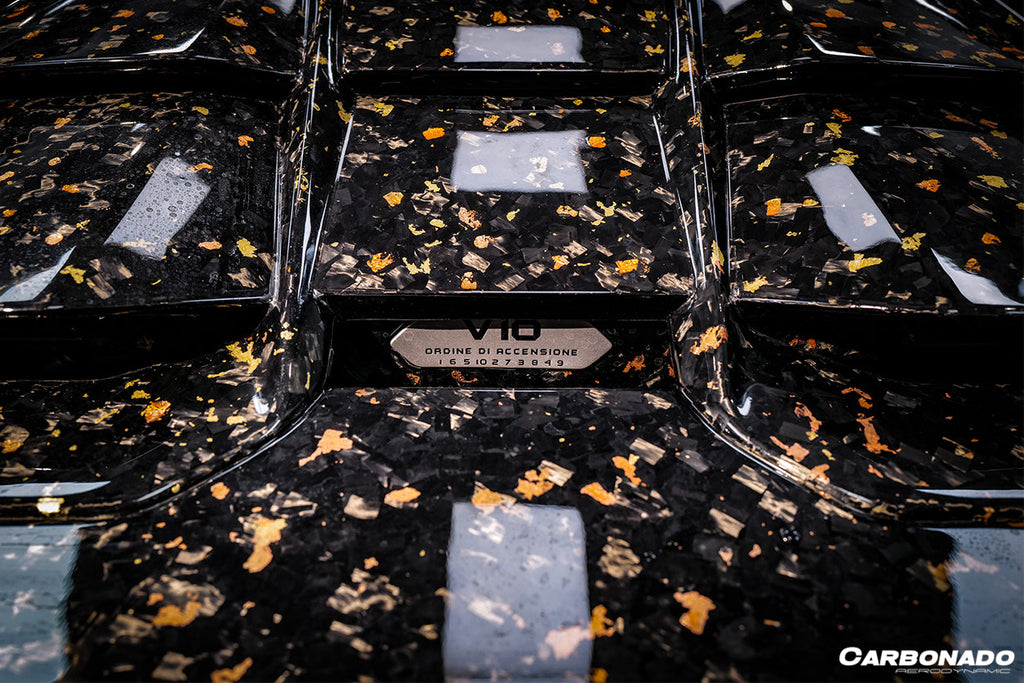 2019-2023 Lamborghini Huracan EVO Spyder OD Style Carbon Fiber Engine Trunk - Carbonado Aero