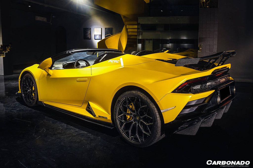 2019-2023 Lamborghini Huracan EVO OD Style DryCarbon Fiber Side Skirts - Carbonado Aero