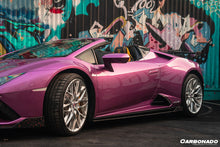 Load image into Gallery viewer, 2019-2023 Lamborghini Huracan EVO OD Style DryCarbon Fiber Side Skirts - Carbonado Aero