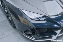 Load image into Gallery viewer, 2015-2025 Lamborghini Huracan LP610 &amp; LP580 &amp; Evo &amp; Tecnica EVO-4WD Style Partial Carbon Front Bumper - Carbonado
