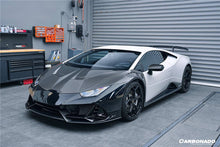 Load image into Gallery viewer, 2015-2025 Lamborghini Huracan LP610 &amp; LP580 &amp; Evo &amp; Tecnica EVO-4WD Style Partial Carbon Front Bumper - Carbonado
