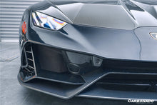 Load image into Gallery viewer, 2015-2023 Lamborghini Huracan LP610/LP580/EVO EVO-4WD Style Partial Carbon Front Bumper - Carbonado Aero