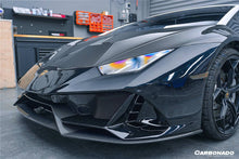 Load image into Gallery viewer, 2015-2023 Lamborghini Huracan LP610/LP580/EVO EVO-4WD Style Partial Carbon Front Bumper - Carbonado Aero