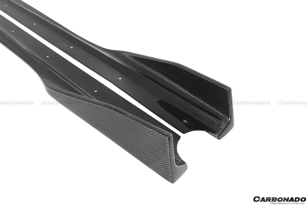 2015-2020 Lamborghini Huracan LP610/LP580 AYP Style Carbon Fiber Side Skirts - Carbonado Aero