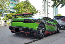 Load image into Gallery viewer, 2015-2020 Lamborghini Huracan LP610 RZS Style Carbon Fiber Rear Diffuser - Carbonado