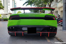 Load image into Gallery viewer, 2015-2020 Lamborghini Huracan LP610 RZS Style Carbon Fiber Rear Diffuser - Carbonado Aero