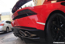 Load image into Gallery viewer, 2015-2020 Lamborghini Huracan LP610 RZS Style Carbon Fiber Rear Diffuser - Carbonado Aero