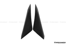 Load image into Gallery viewer, 2015-2020 Lamborghini Huracan LP610 RZS Style Carbon Fiber Front Bumper Canard - Carbonado Aero