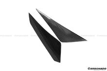 Load image into Gallery viewer, 2015-2020 Lamborghini Huracan LP610 RZS Style Carbon Fiber Front Bumper Canard - Carbonado Aero