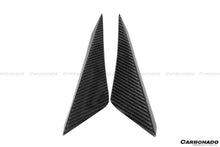 Load image into Gallery viewer, 2015-2020 Lamborghini Huracan LP610 RZS Style Carbon Fiber Front Bumper Canard - Carbonado Aero