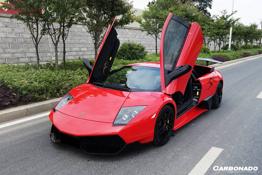 2001-2010 Lamborghini Murcielago SV Style Side Skirts - Carbonado