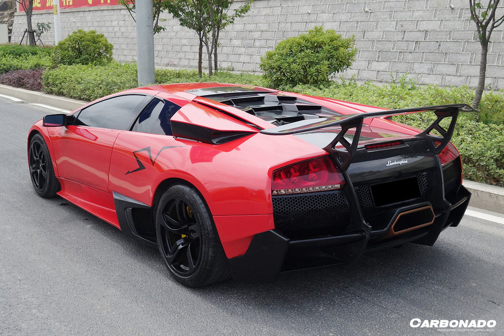 2001-2010 Lamborghini Murcielago SV Style Side Skirts - Carbonado Aero