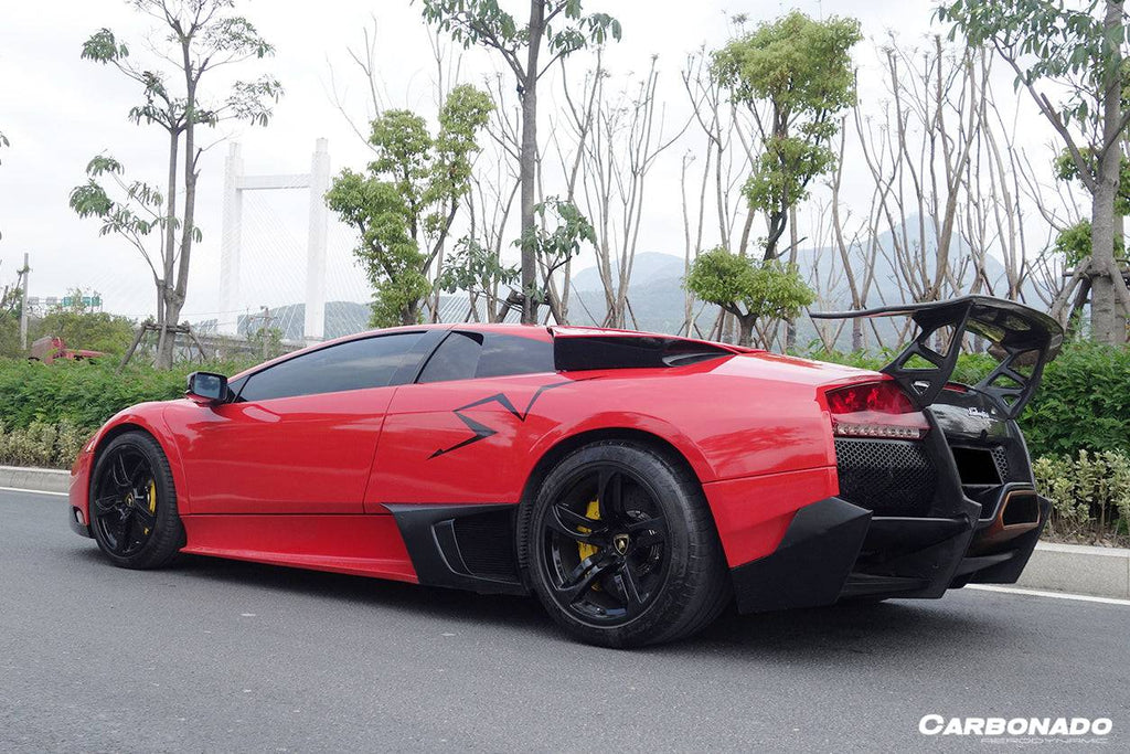 2001-2010 Lamborghini Murcielago SV Style Side Skirts - Carbonado Aero