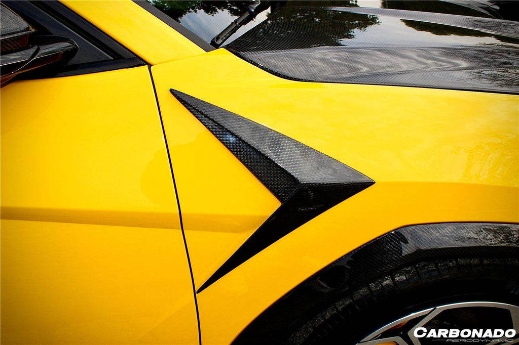 2018-2023 Lamborghini URUS TC Style Dry Carbon Fiber Fender Vents - Carbonado Aero