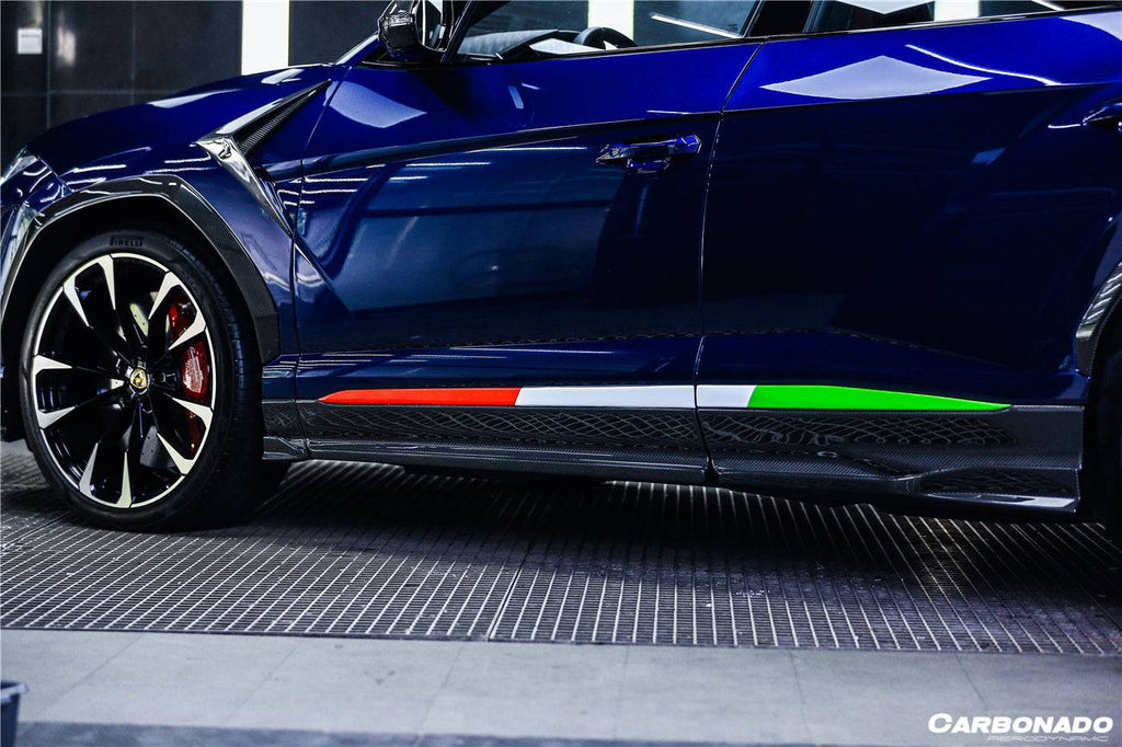 2018-2023 Lamborghini URUS TC Style Dry Carbon Fiber Fender Vents - Carbonado Aero