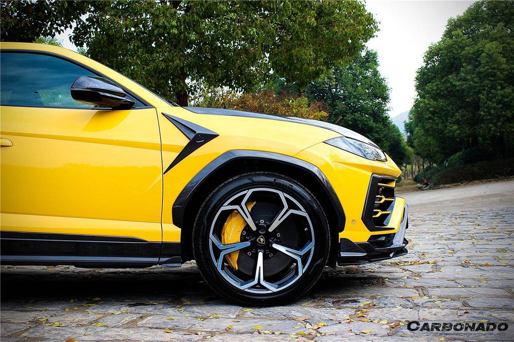 2018-2023 Lamborghini URUS TC Style Dry Carbon Fiber Fender Vents - Carbonado Aero
