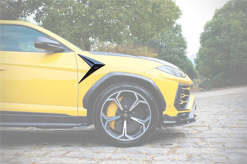 2018-2022 Lamborghini URUS TC Style Dry Carbon Fiber Fender Vents - Carbonado