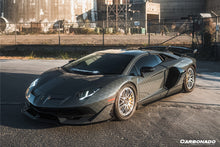 Load image into Gallery viewer, 2011-2021 Lamborghini Aventador LP700 LP740 LP750 Coupe Roadster SVJ Style Part Dry Carbon Fiber Front Bumper