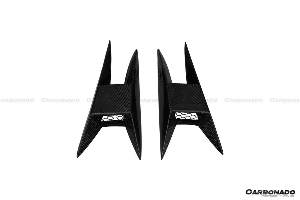 2004-2014 Lamborghini Gallardo BKSS Style Side Skirts Caps Cover