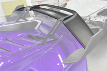 Load image into Gallery viewer, 2021-2024 Lamborghini Huracan STO Dry Carbon Fiber Trunk Spoiler Wing Plate - Carbonado