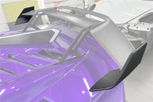 Load image into Gallery viewer, 2021-2024 Lamborghini Huracan STO Dry Carbon Fiber Trunk Spoiler Side Winglets - Carbonado