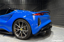 Load image into Gallery viewer, 2021-2024 Lotus Emira OD Style Dry Carbon Fiber Rear Bumper Vents