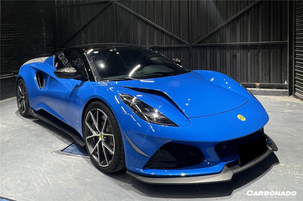 2021-2024 Lotus Emira OD Style Dry Carbon Fiber Side Skirts