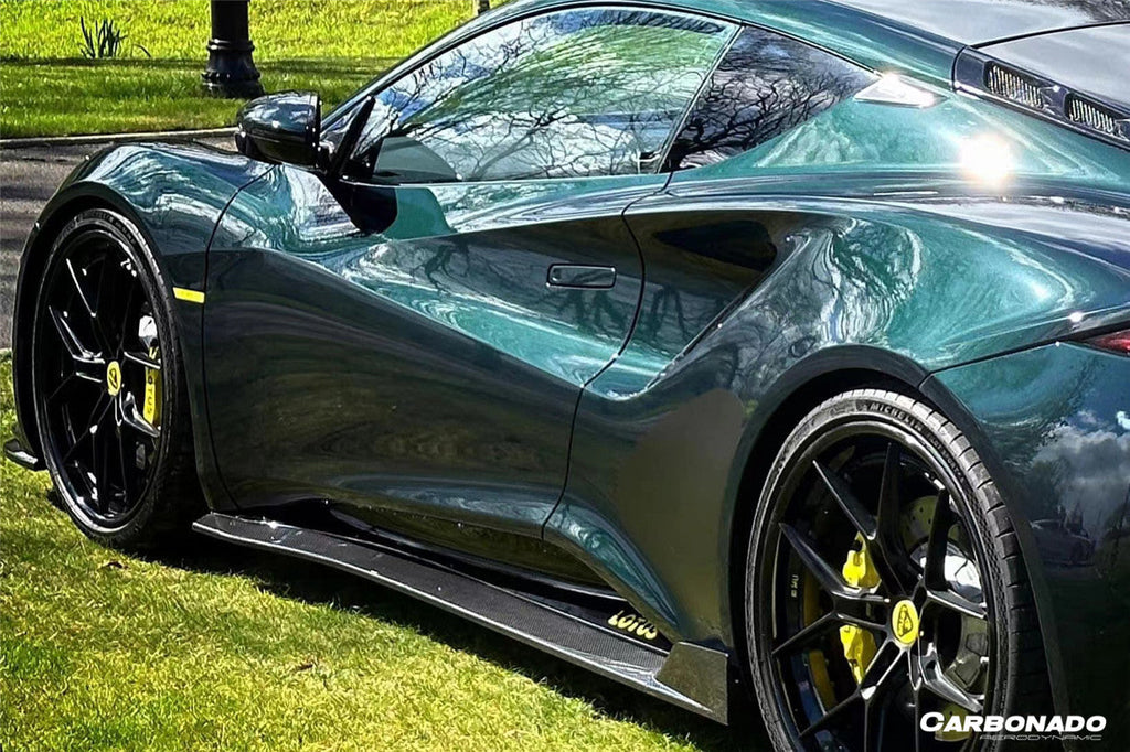 2021-2024 Lotus Emira OD Style Dry Carbon Fiber Side Skirts