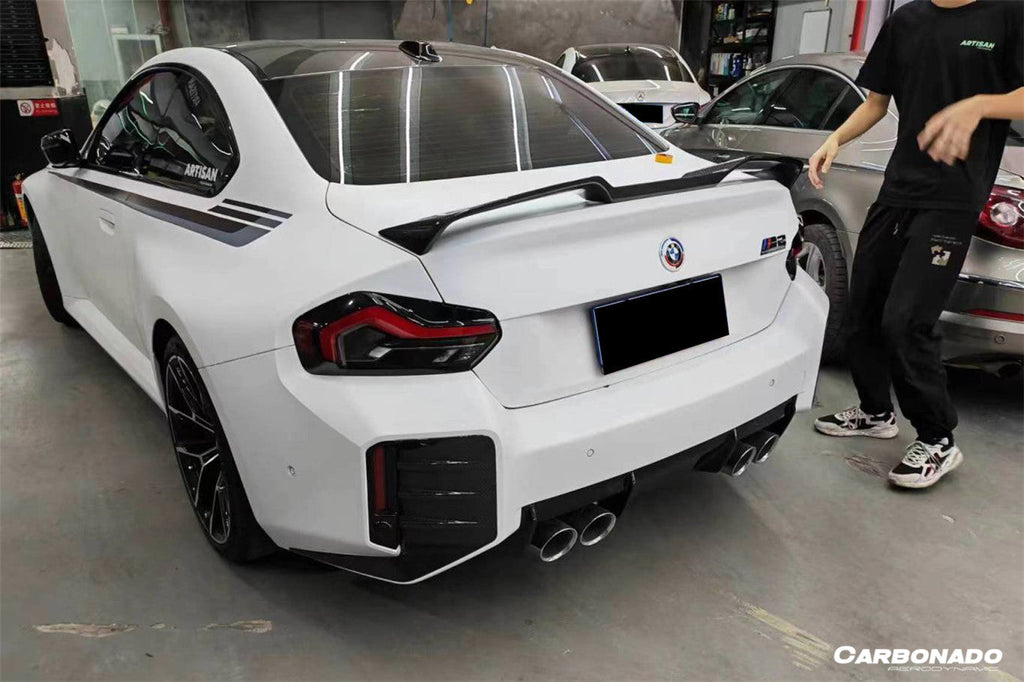 2021-2024 BMW M2 G87 OD-B Style Dry Carbon Fiber Trunk Spoiler