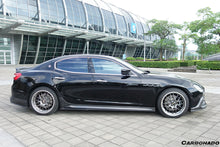 Load image into Gallery viewer, 2014-2017 Maserati Ghibli EPC Style Side Skirts - Carbonado