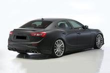 Load image into Gallery viewer, 2014-2017 Maserati Ghibli S/Q4 M157 W Style Side Skirts - Carbonado