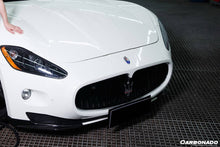 Load image into Gallery viewer, 2007-2011 Maserati Gran Turismo &amp; ran Turismo S Carbon Fiber Front Lip Splitter - Carbonado