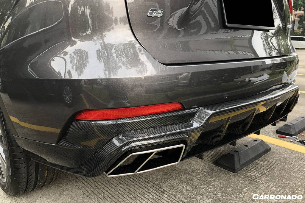 2017-2023 Maserati Levante Modena/GT OD Style Rear Diffuser Lip (NO Exhaust Tips) - Carbonado Aero