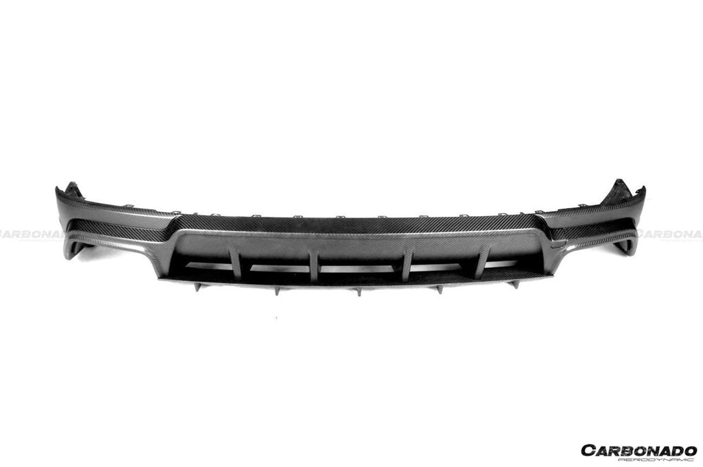 2017-2023 Maserati Levante Modena/GT OD Style Rear Diffuser Lip (NO Exhaust Tips) - Carbonado Aero