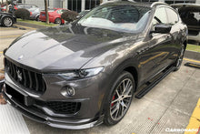 Load image into Gallery viewer, 2017-2023 Maserati Levante Modena/GT OD Style Front Bumper Vents Trims - Carbonado