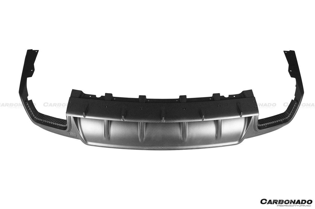 2017-2023 Maserati Levante Modena/GT OD Style Rear Diffuser Lip (NO Exhaust Tips) - Carbonado Aero