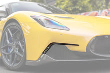 Load image into Gallery viewer, 2020-2024 Maserati MC20 NVT Style Dry Carbon Fiber Front Lip Splitter - Carbonado